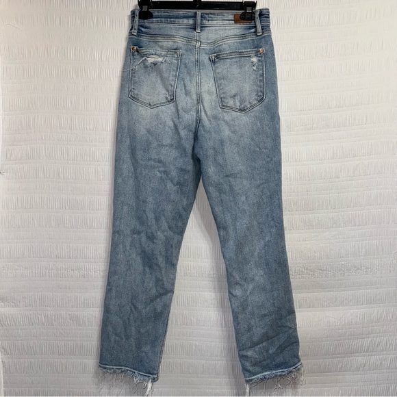 Judy blue light washed straight fit jeans size 27 - Picture 3 of 3